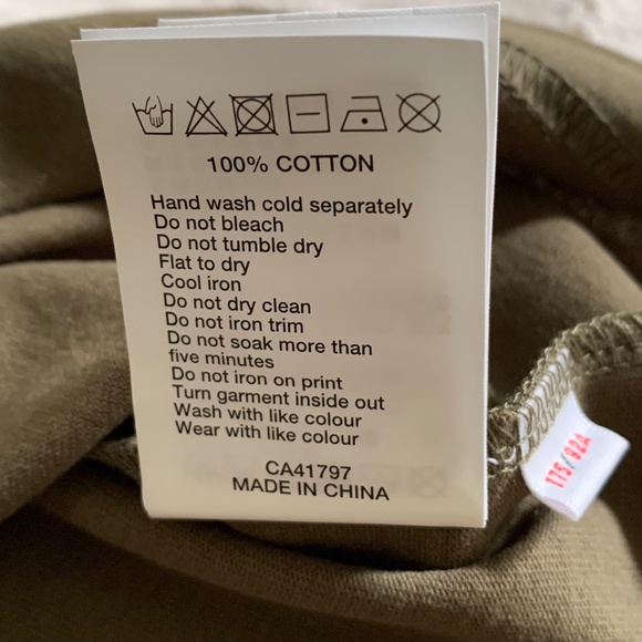 AAPE A Bathing Ape Tee T Shirt Mens M Olive Streetwear Logo Graphic Minimalist - Picture 13 of 13